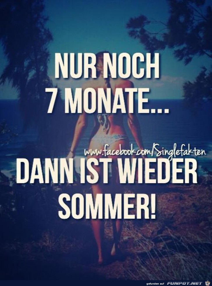 Nur noch 7 Monate