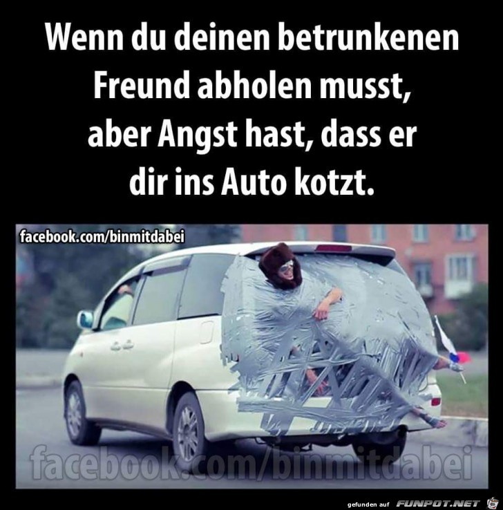 betrunkener Freund betrunkener Freund