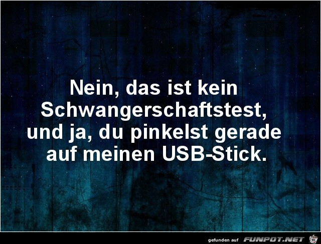 Das ist mein USB-Stick