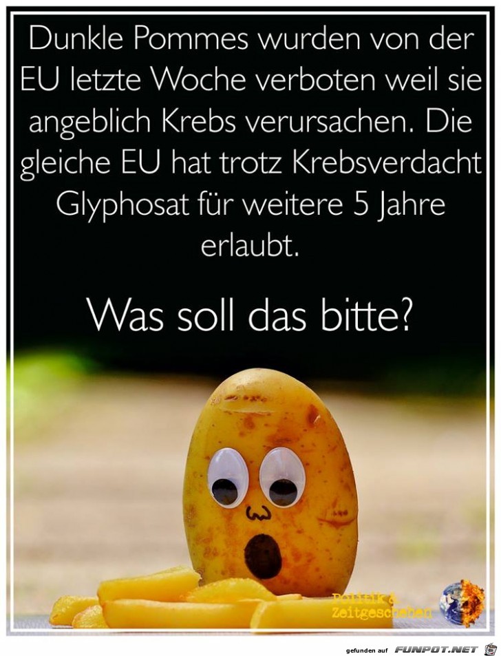 Pommes in der EU Pommes in der EU