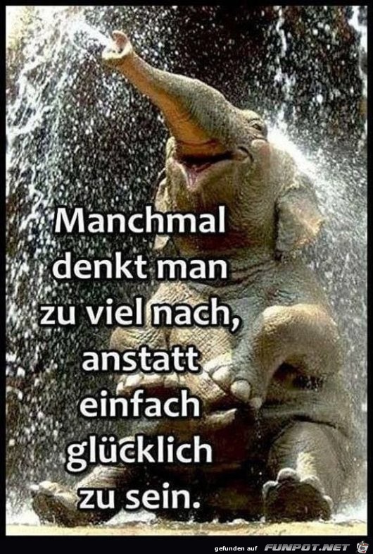 Manchmal ist das so Manchmal ist das so