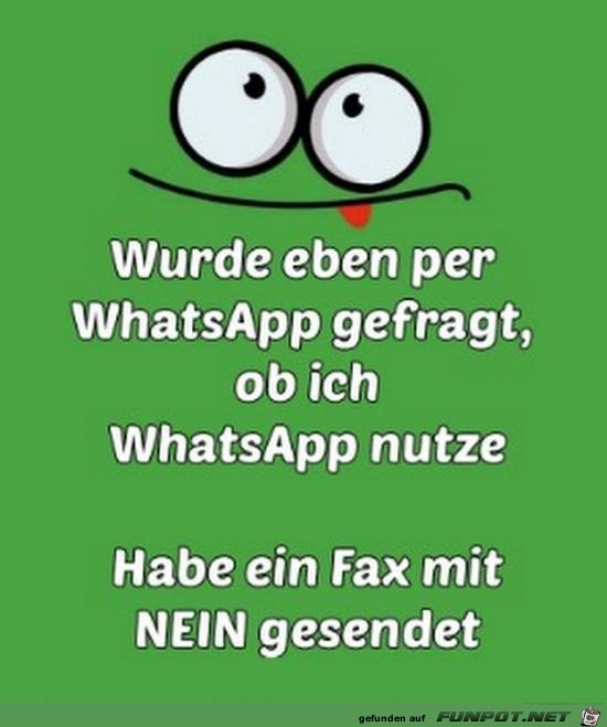 Coole Reaktion