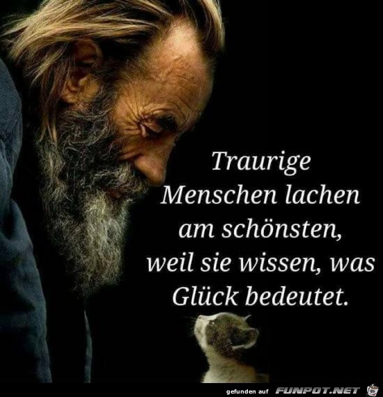 Traurige Menschen