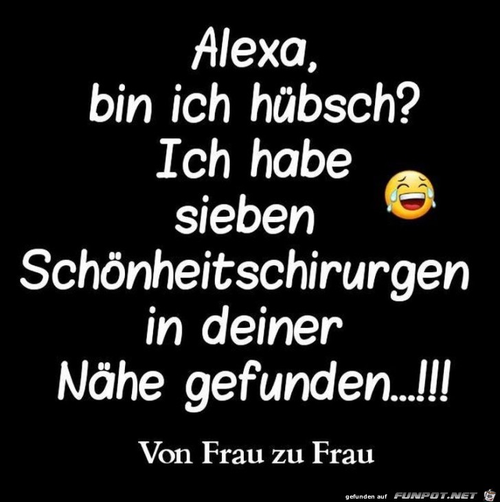 Frage an Alexa