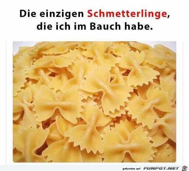 Schmetterlinge im Bauch Schmetterlinge im Bauch