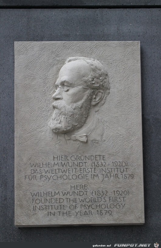 Wundt-Gedenktafel Wundt-Gedenktafel
