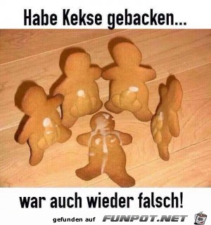 Kekse gebacken Kekse gebacken