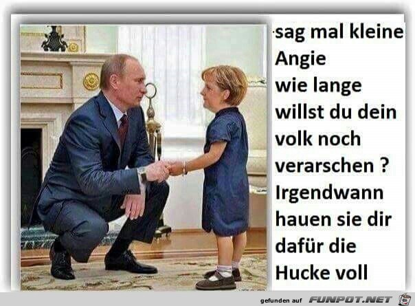 Sag mal kleine Angie