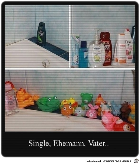 Single Ehemann Vater