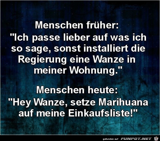 So ändern sich die Zeiten So ändern sich die Zeiten