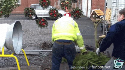 Komischer Weihnachtsbaum Komischer Weihnachtsbaum