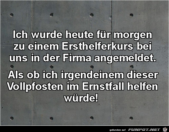 Ersthelfer Ersthelfer