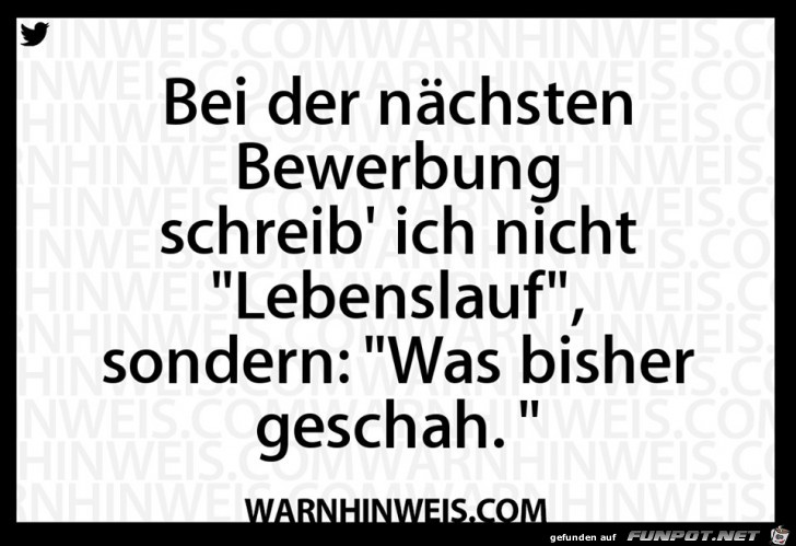 Bewerbung Bewerbung