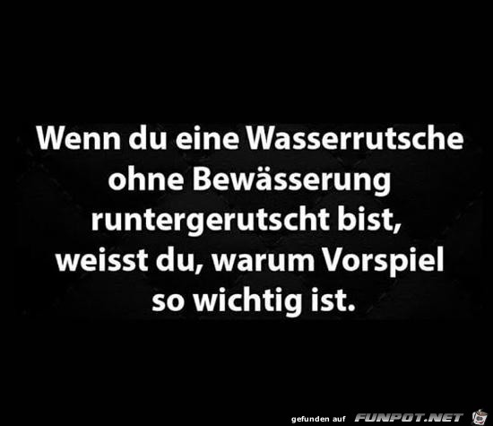 Wasserrutsche