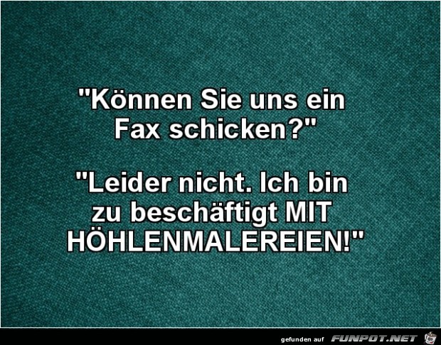 Ein Fax