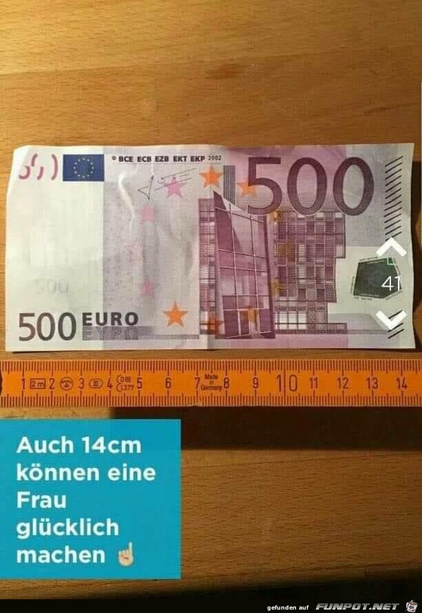 Auch 14 cm können... Auch 14 cm können...