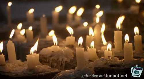 Brandende kaarsen - Brennende Kerzen