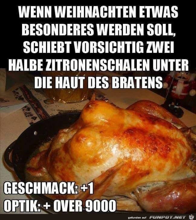 Weihnachtsbraten