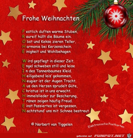 Frohe Weihnachten 2017