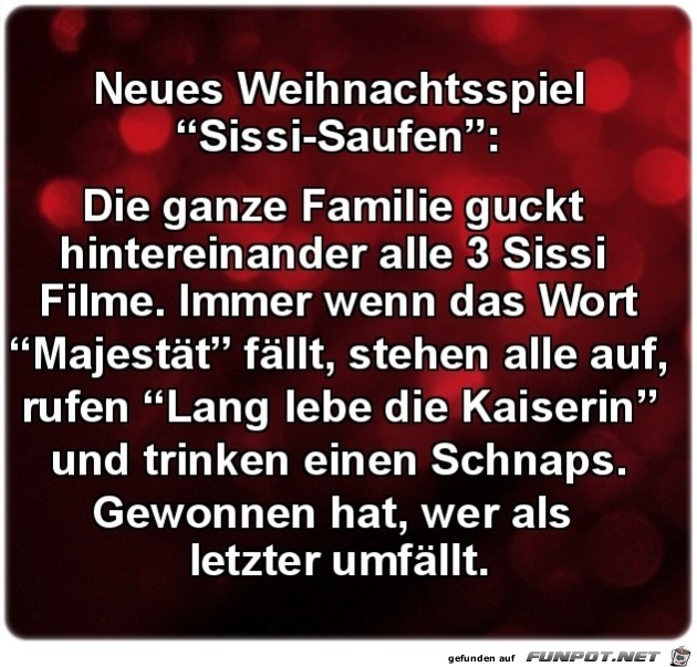 Neues Weihnachtsspiel