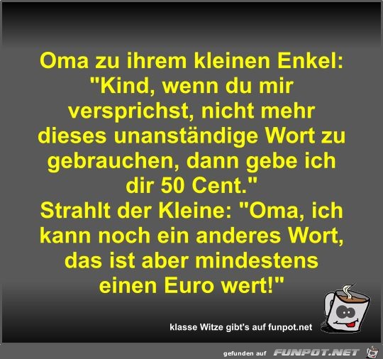 Oma zu ihrem kleinen Enkel Oma zu ihrem kleinen Enkel