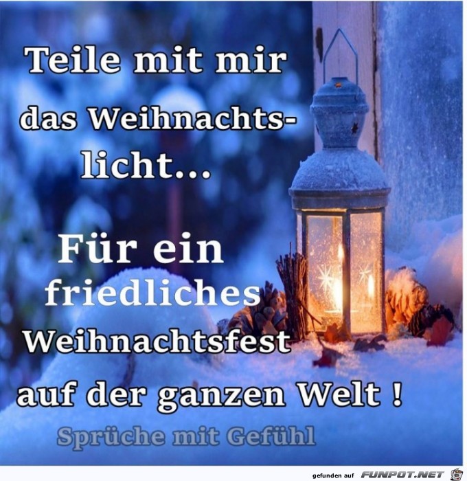 Friedliche Weihnachten