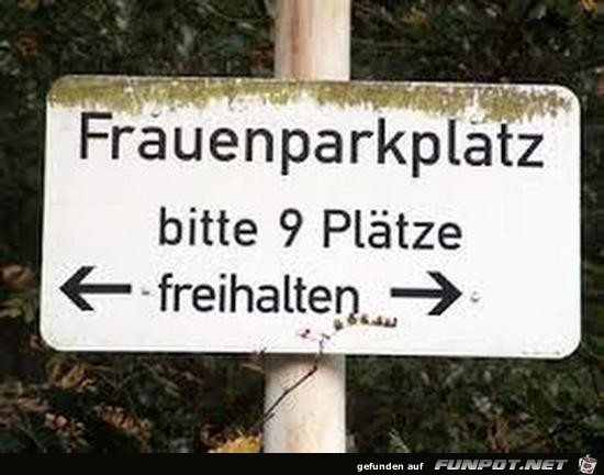 Lustiges Schild