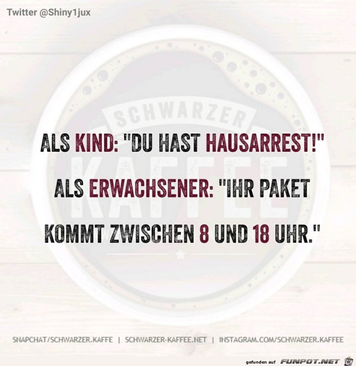 Hausarrest frher und heute