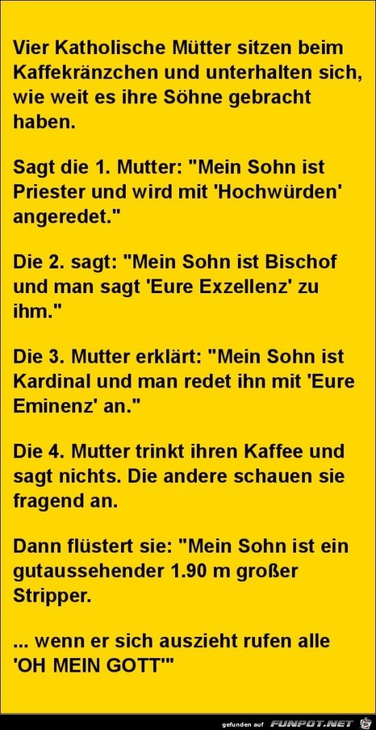 vier katholische Mütter....... vier katholische Mütter.......