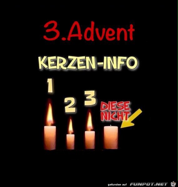 3. Advent 3. Advent