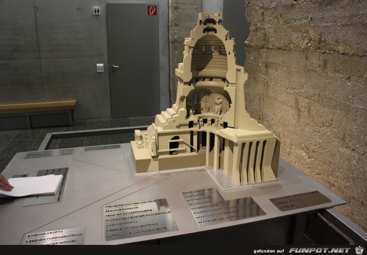 Voelkerschlachtdenkmal Modell Voelkerschlachtdenkmal Modell