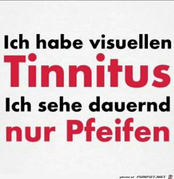 Visuellen Tinnitus