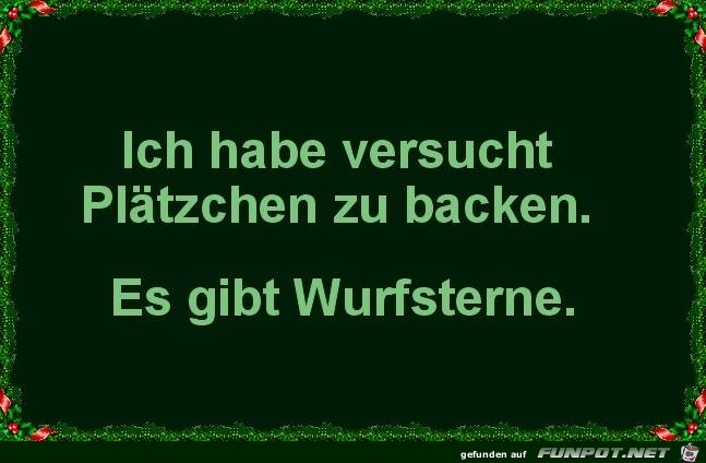 Plaetzchen Plaetzchen