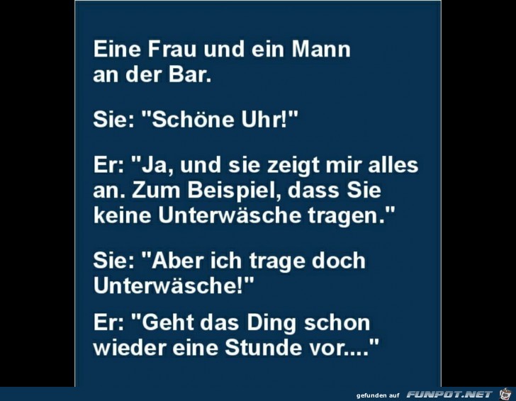 an der Bar an der Bar