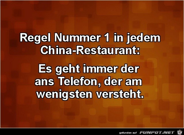 Im China-Restaurant