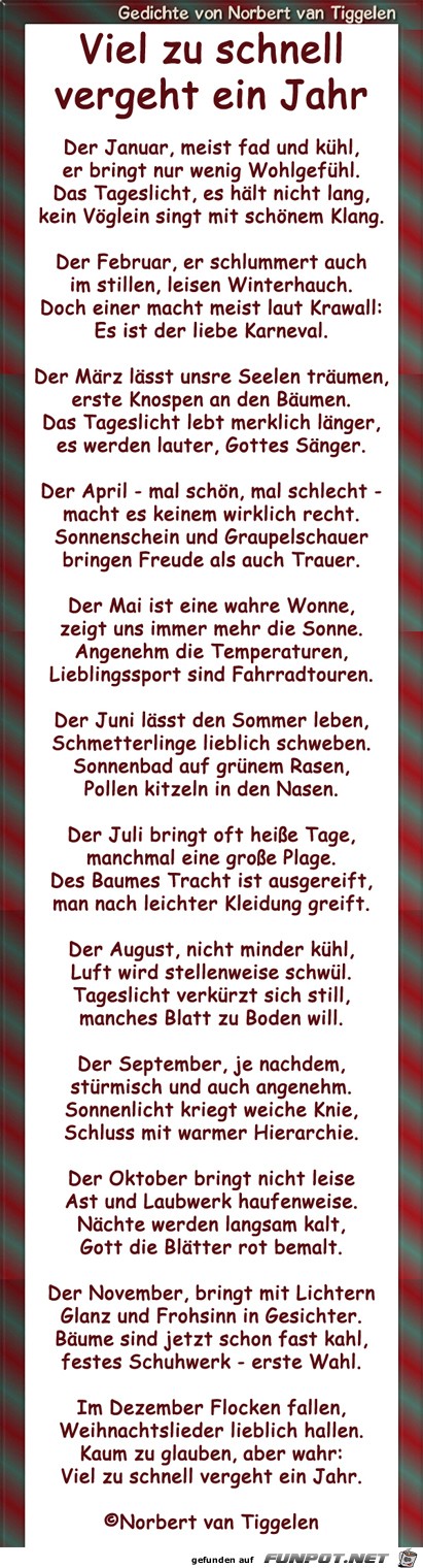 Viel zu schnell vergeht ein Jahr 2017a Viel zu schnell vergeht ein Jahr 2017a