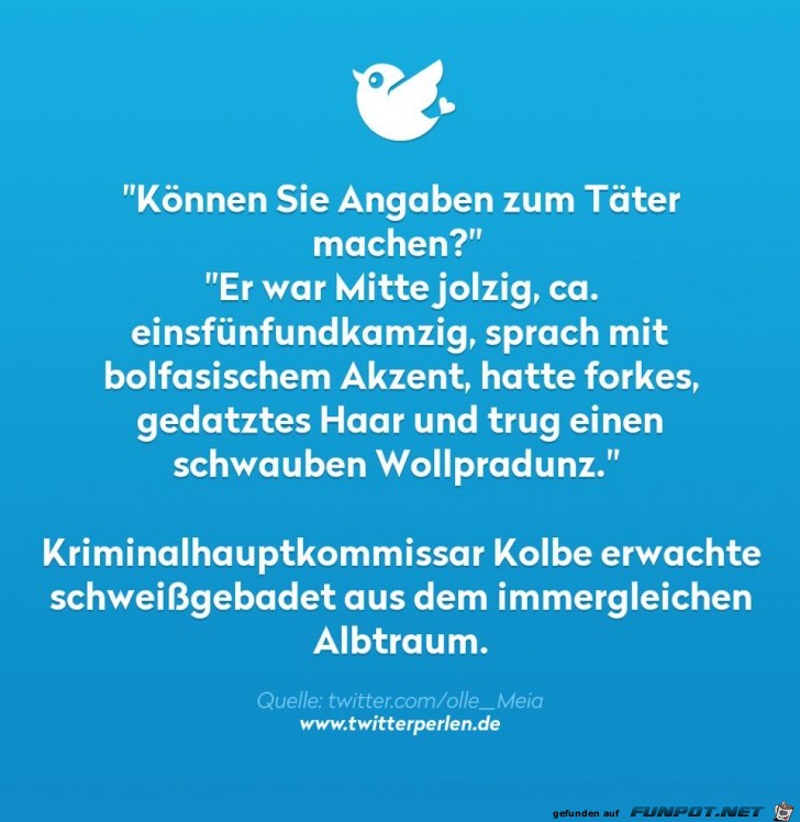 Täterbeschreibung Täterbeschreibung