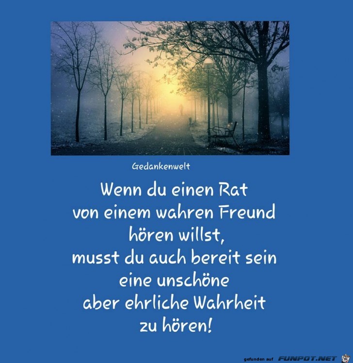 Wenn du einen Rat Wenn du einen Rat