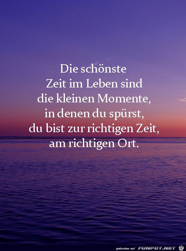 Die schoenste Zeit