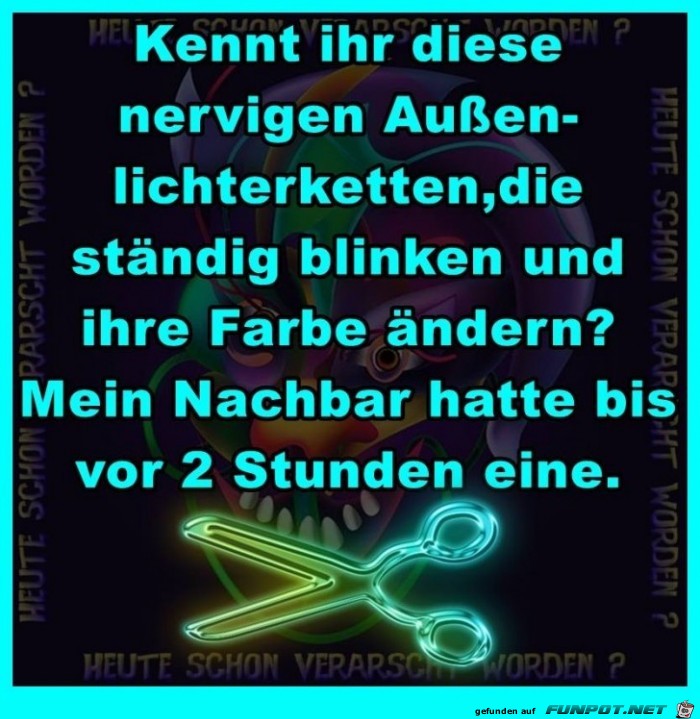 Außenlichterkette Außenlichterkette