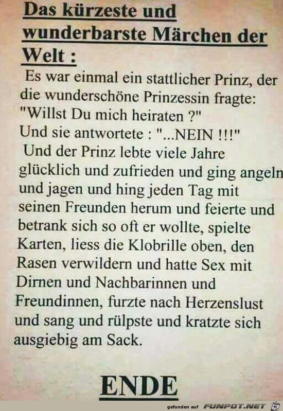 das wunderbarste Mrchen der Welt......