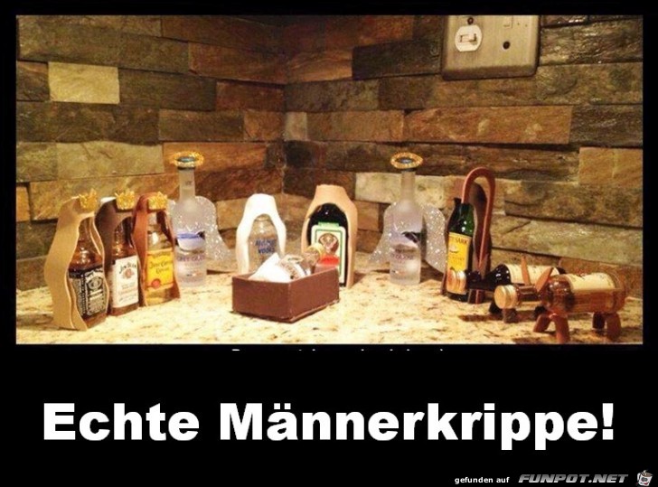Männerkrippe Männerkrippe