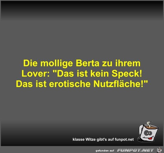 Die mollige Berta zu ihrem Lover Die mollige Berta zu ihrem Lover