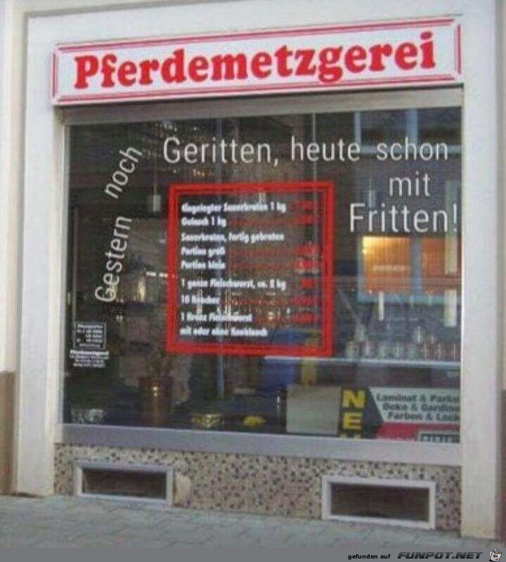 Pferdemetzgerei Pferdemetzgerei