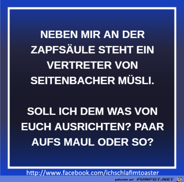 Mueslivertreter Mueslivertreter