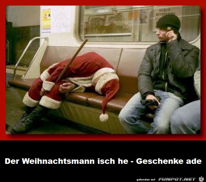 Weihnachtsmann isch he