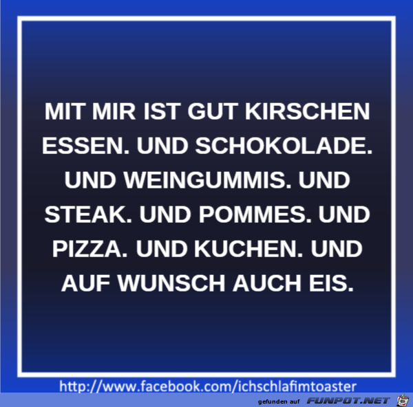 gut Kirschen essen