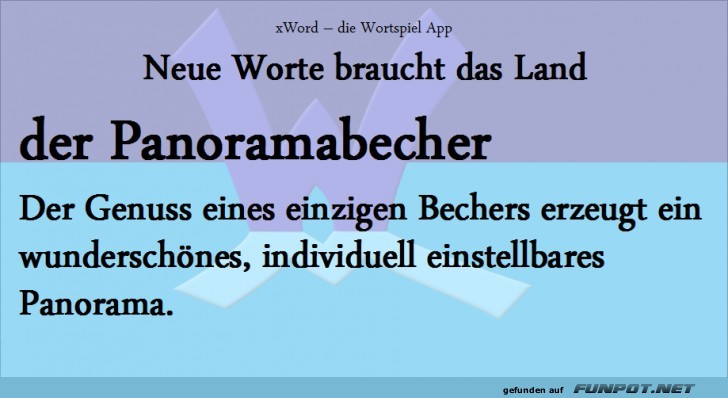 Neue-Worte-Panoramabecher Neue-Worte-Panoramabecher