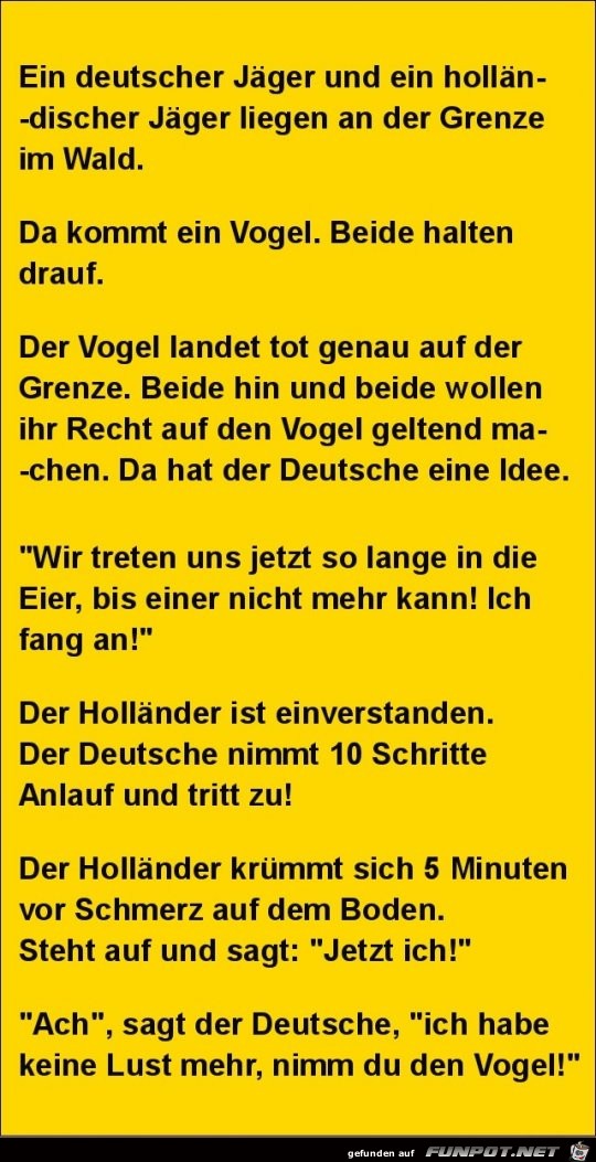 ein deutscher Jäger und ein........ ein deutscher Jäger und ein........
