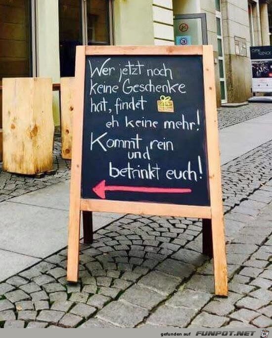 Keine Geschenke Keine Geschenke